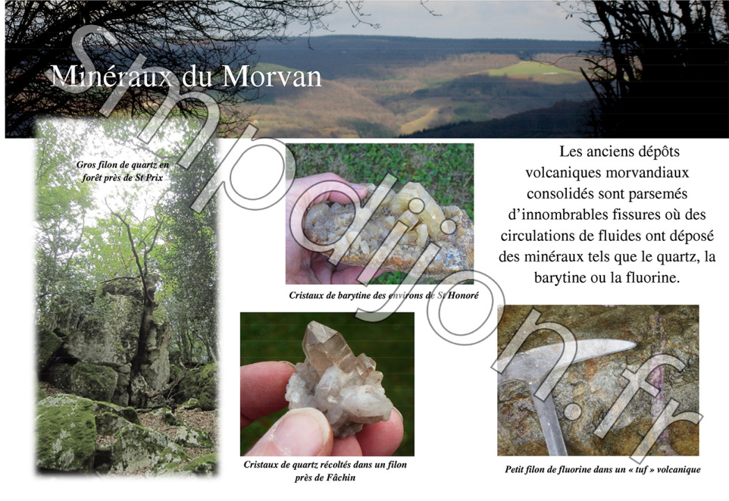 Minéraux du Morvan